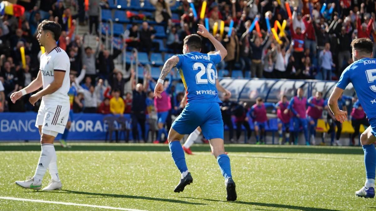 Álex Pastor, futbolista del Andorra