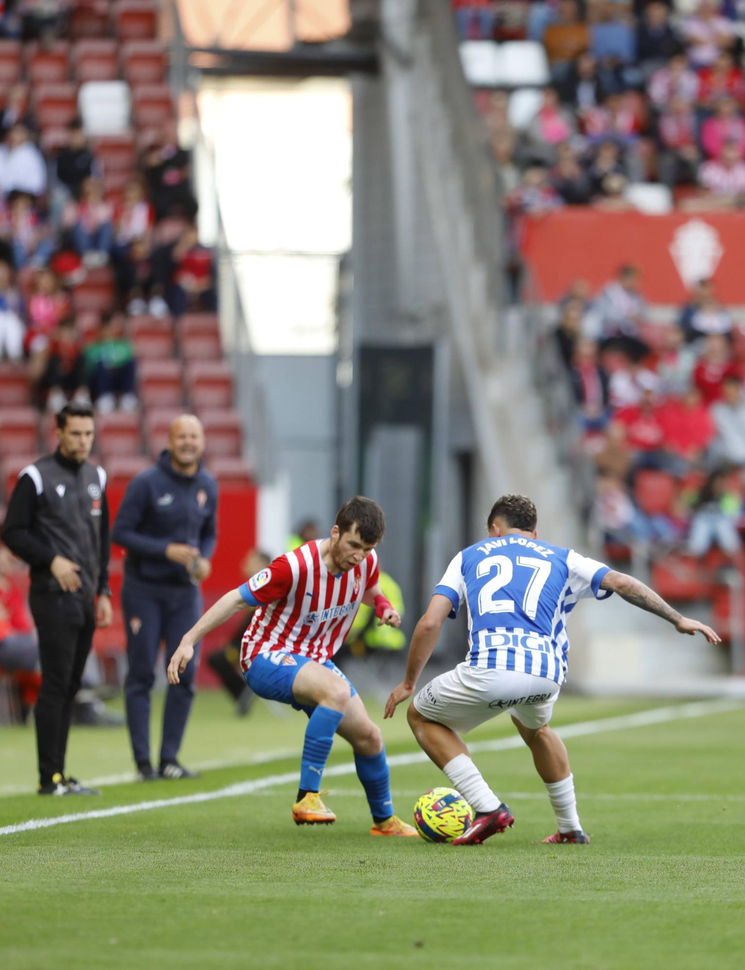 Así fue el encuentro entre el Sporting y el Alavés