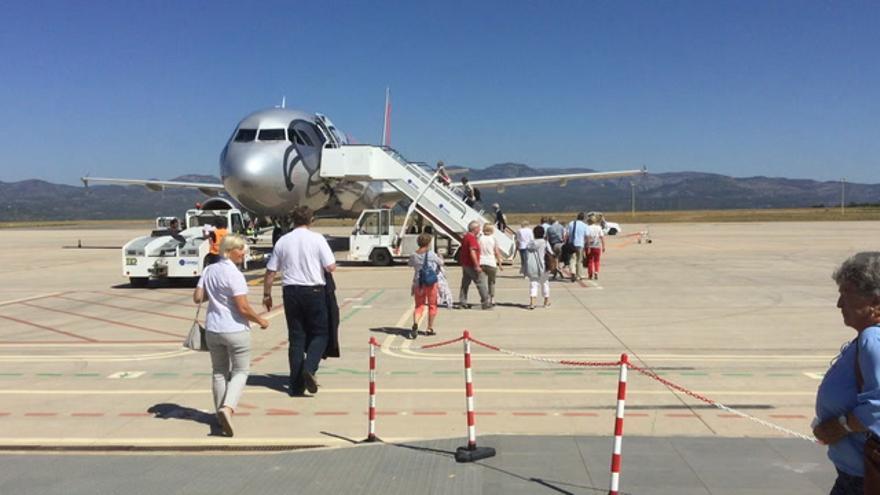 Austriacos aeropuerto de Castellón