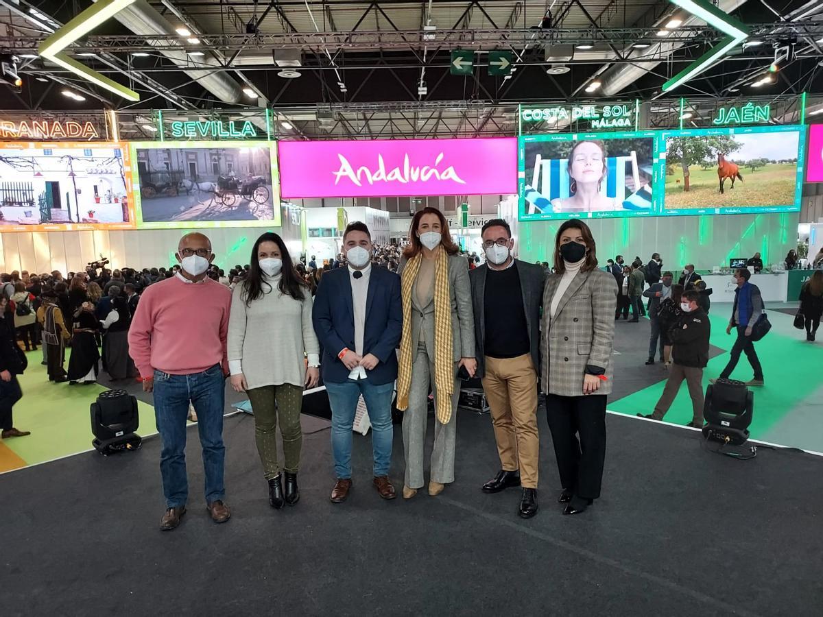 La delegación del Ayuntamiento de Alhaurín el Grande en Fitur.