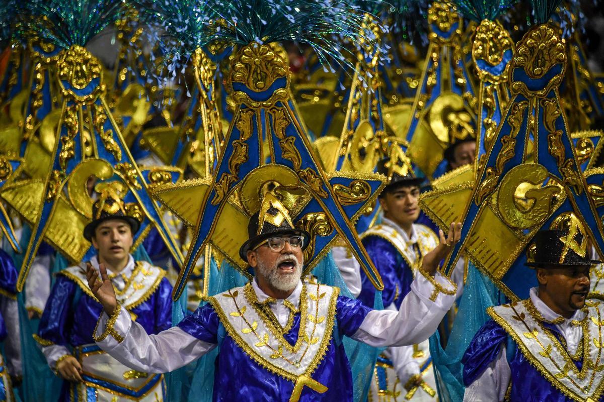 El carnaval de Sao Paulo recupera el esplendor tras la pandemia