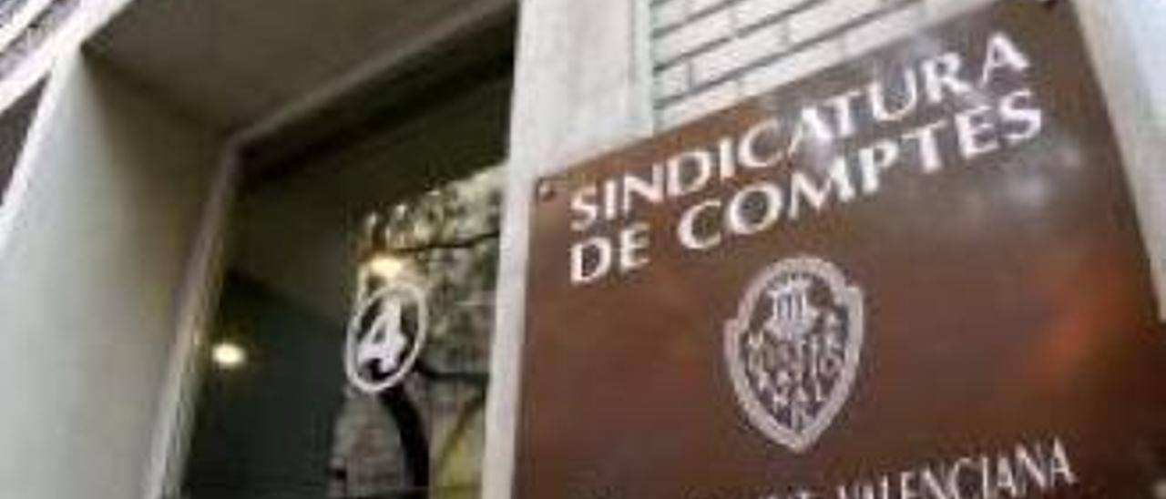 Sede de la Sindicatura de Comptes en la calle de Sant Vicent.