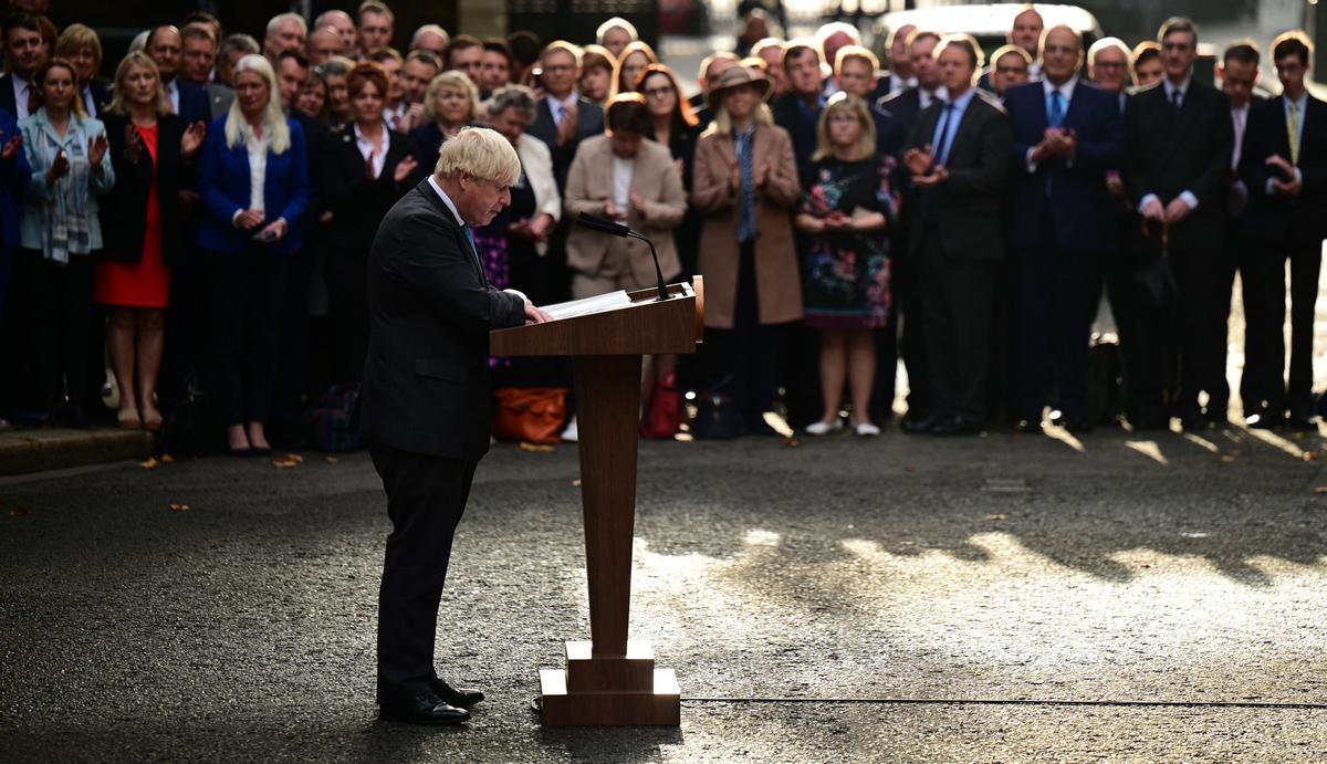 Boris Johnson, adiós al poder