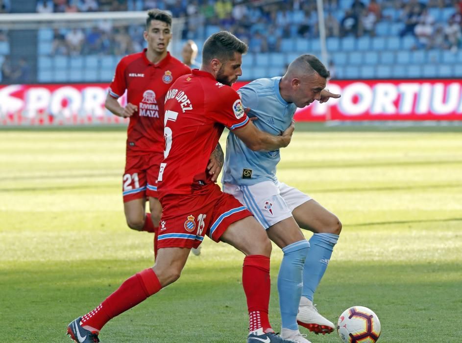 Las mejores fotografías del primer partido de Liga que midió a celestes y a pericos en Balaídos.