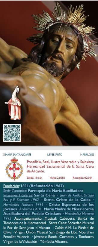 Información de la hermandad en la revista El Capuchino de Semana Santa