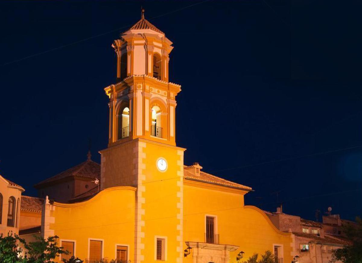 Iglesia Nuestra Señora del Rosario de Bullas, en el cartel de Ferrero Rocher