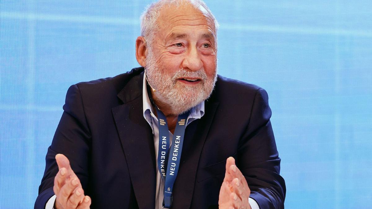 Joseph E. Stiglitz, en un momento del foro celebrado en Palma.