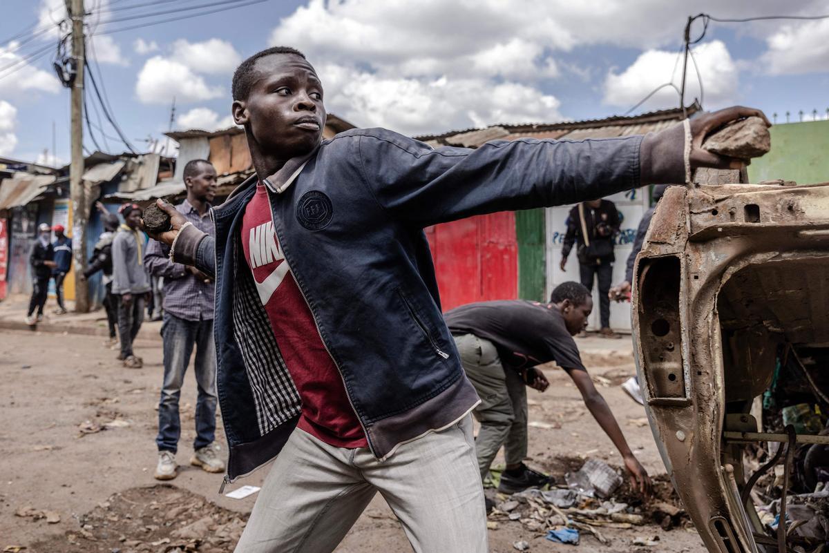 Protestas en Kenia contra el mandato del presidente Ruto