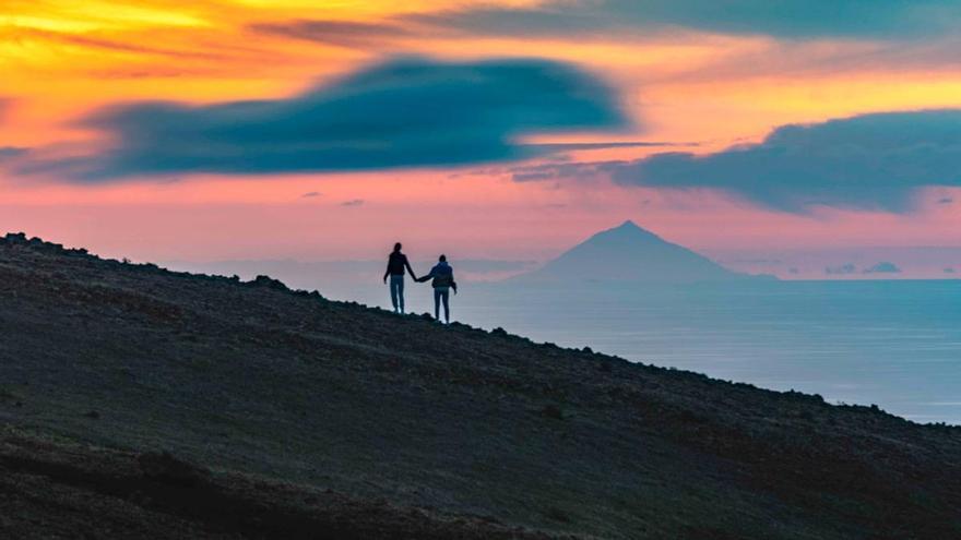 El Teide, protagonist of the most emotional photo taken in Lanzarote