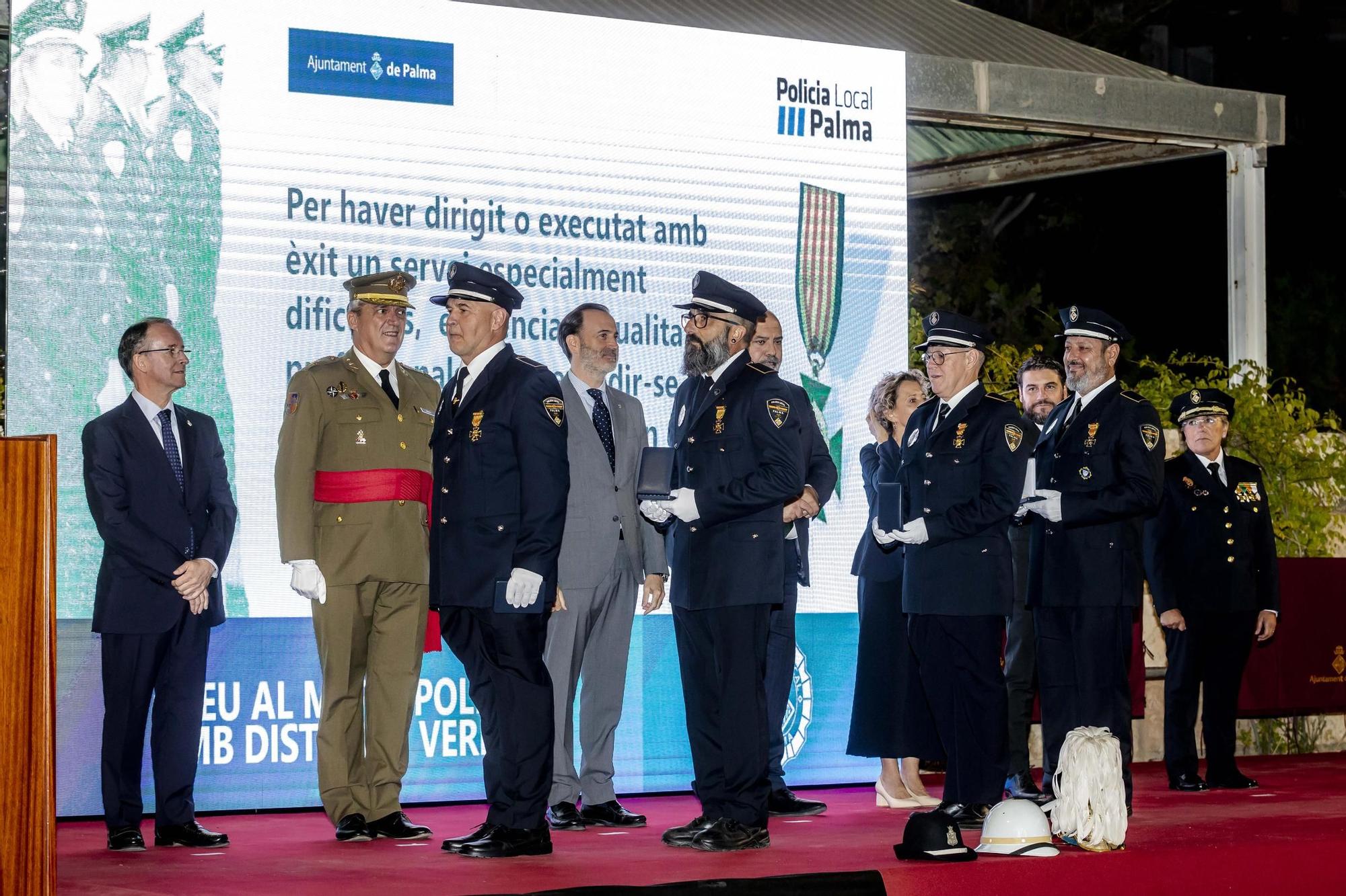 La Policía Local de Palma condena en su Diada la «injusta persecución» a algunos agentes