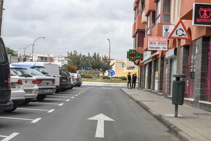 25-03-20 GRAN CANARIA. TELDE. TELDE. Recorrido por la ciudad de Telde para vera su desolación.   Fotos: Juan Castro.  | 25/03/2020 | Fotógrafo: Juan Carlos Castro