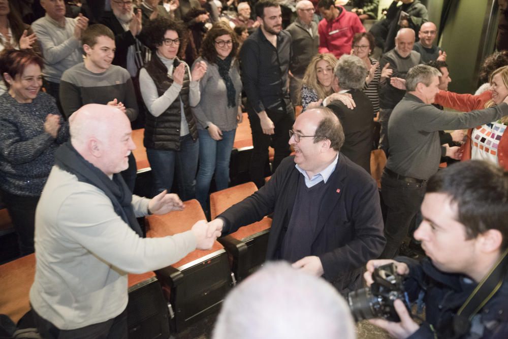 Iceta presenta Felip González com alcaldable de Manresa