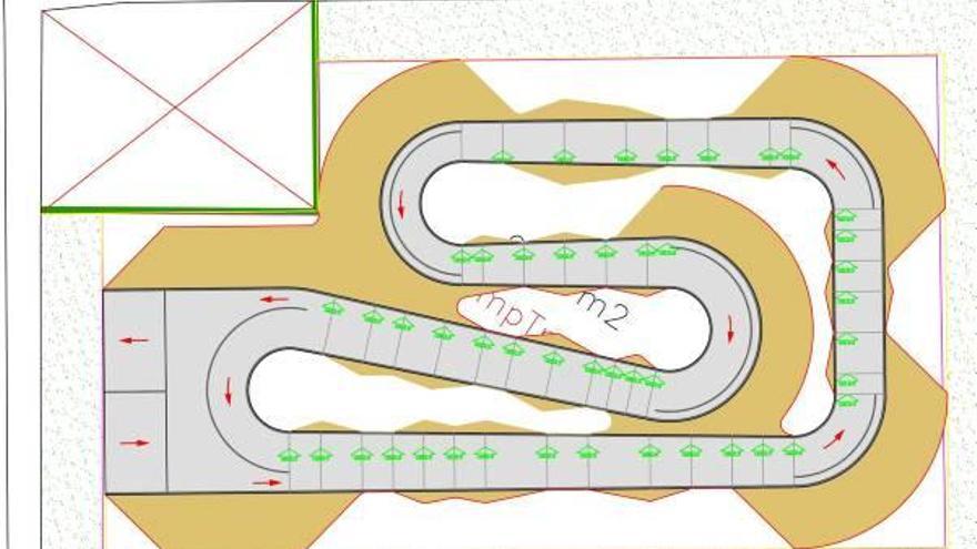 Ondara construirá el primer circuito de «pumptrack» de la comarca