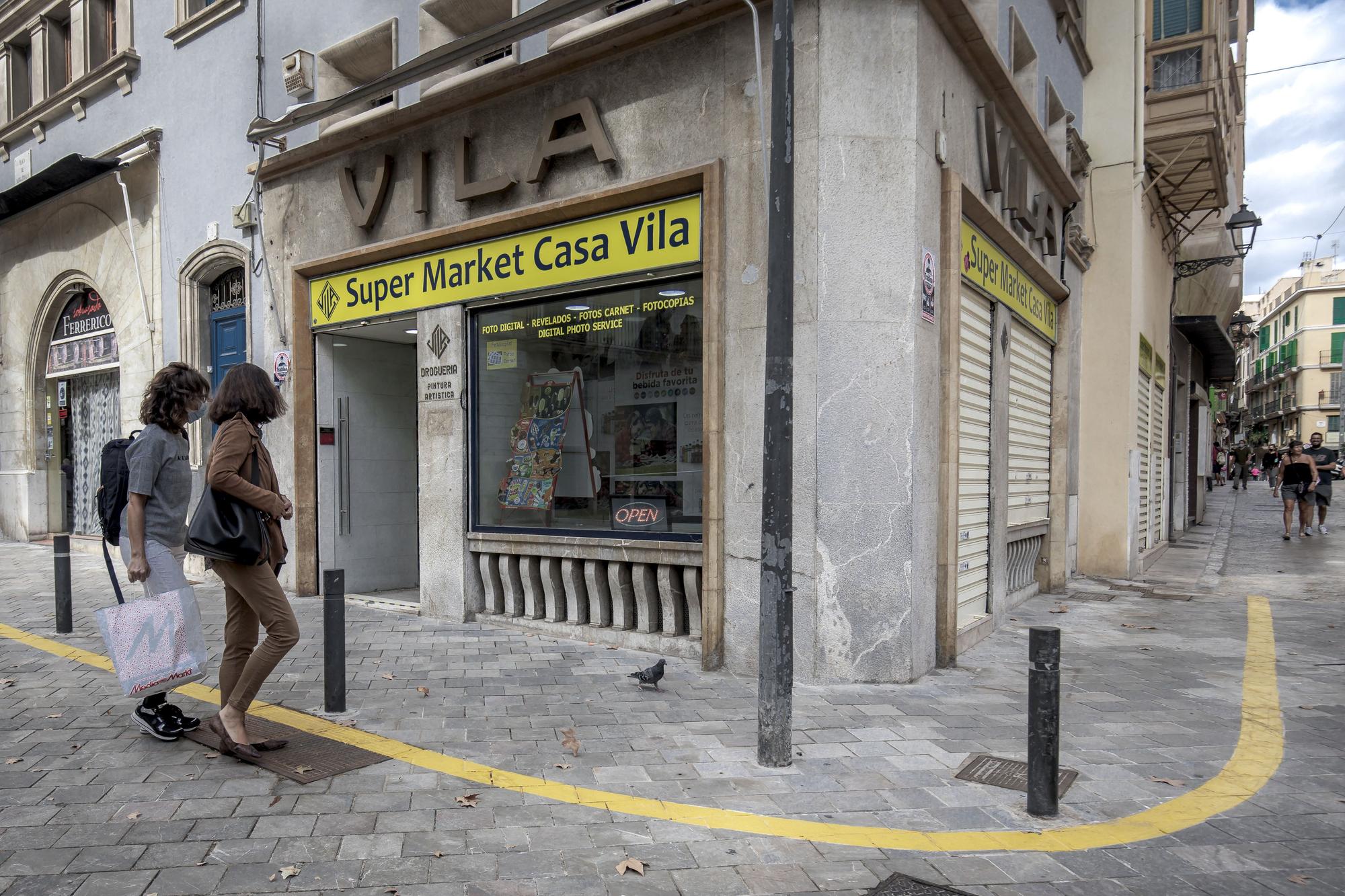 Cortefiel cierra su tienda de Jaume III en Palma