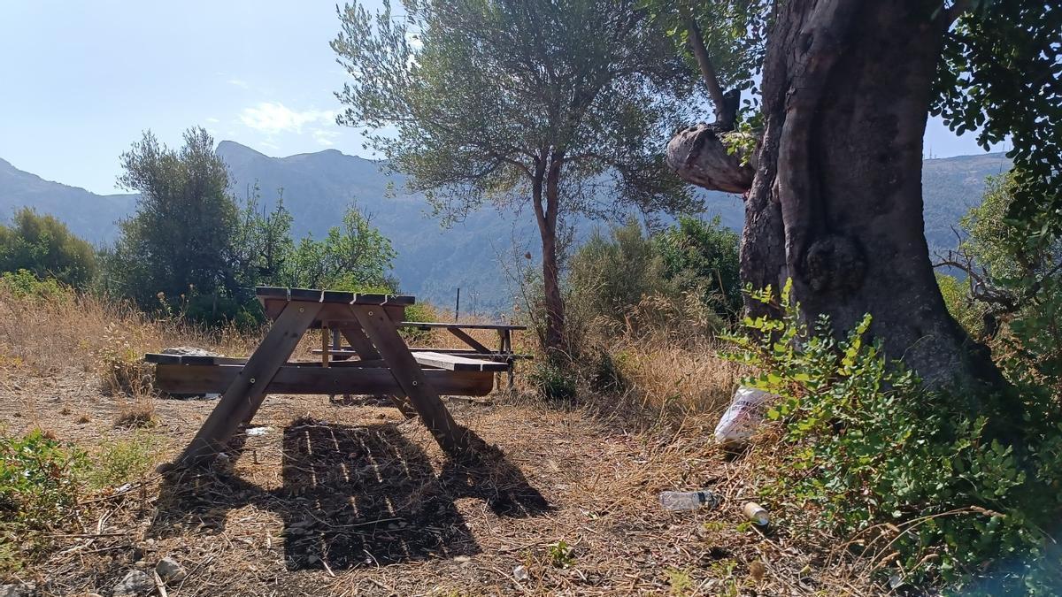 El yacimiento de es Puig, escenario habitual de botellones