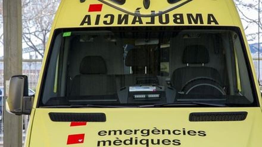 Una ambulància del SEM, en una imatge d&#039;arxiu.