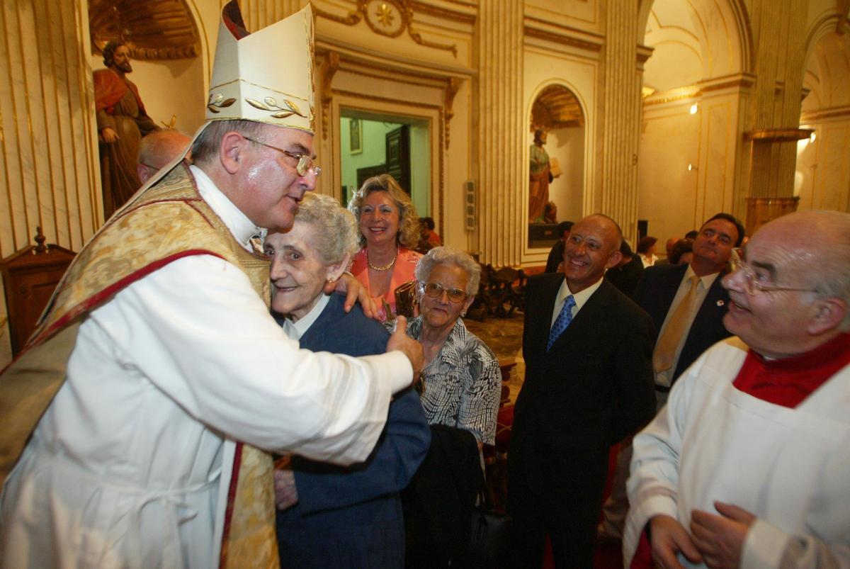 Acto de toma de posesión del obispo Casimiro López Llorente