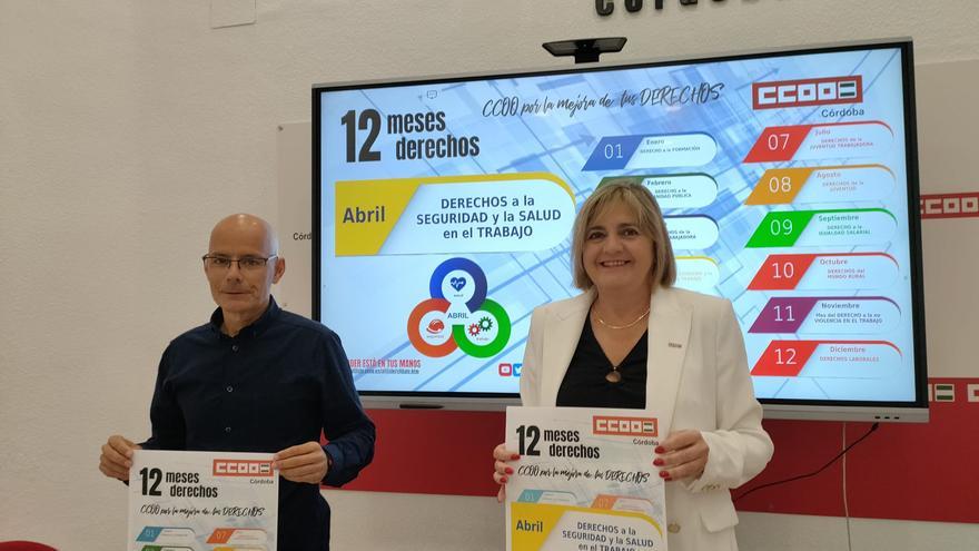 CCOO denuncia que Córdoba está &quot;en el top&quot; de España por las muertes en el tajo