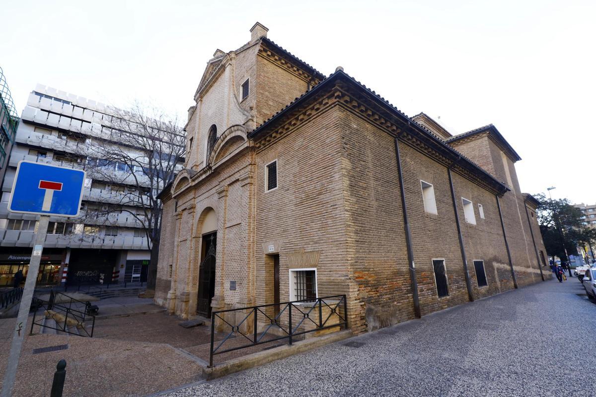 La iglesia de San Andrés, sede de la Iglesia anglicana en Zaragoza.