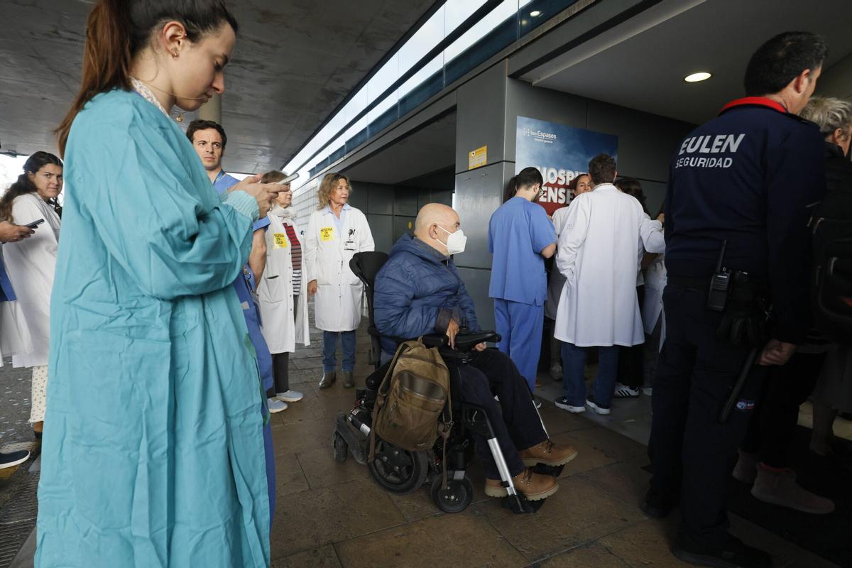 La huelga de médicos en Mallorca, en imágenes