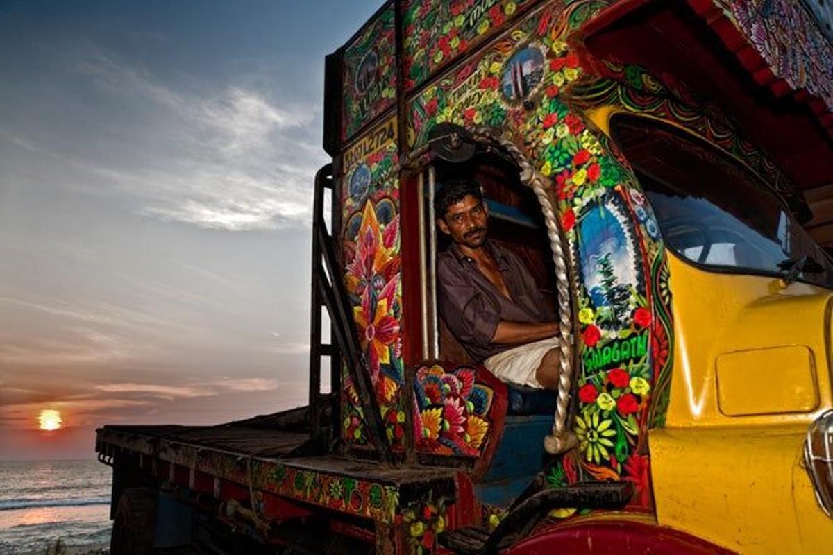 Taxi en Kerala.