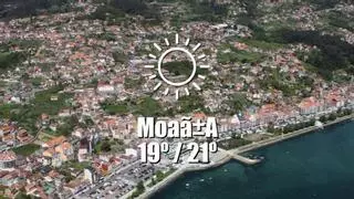 El tiempo en MoaÃ±a: previsión meteorológica para hoy, miércoles 15 de julio