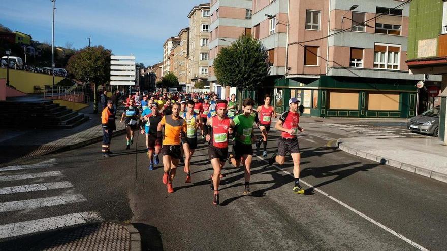 El Trail del Abeduriu obliga a regular el tráfico en El Entrego el viernes y el sábado