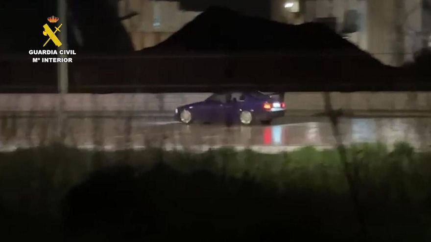 Cinco denunciados por conducir de forma temeraria en Alconera en un encuentro convocado por redes sociales