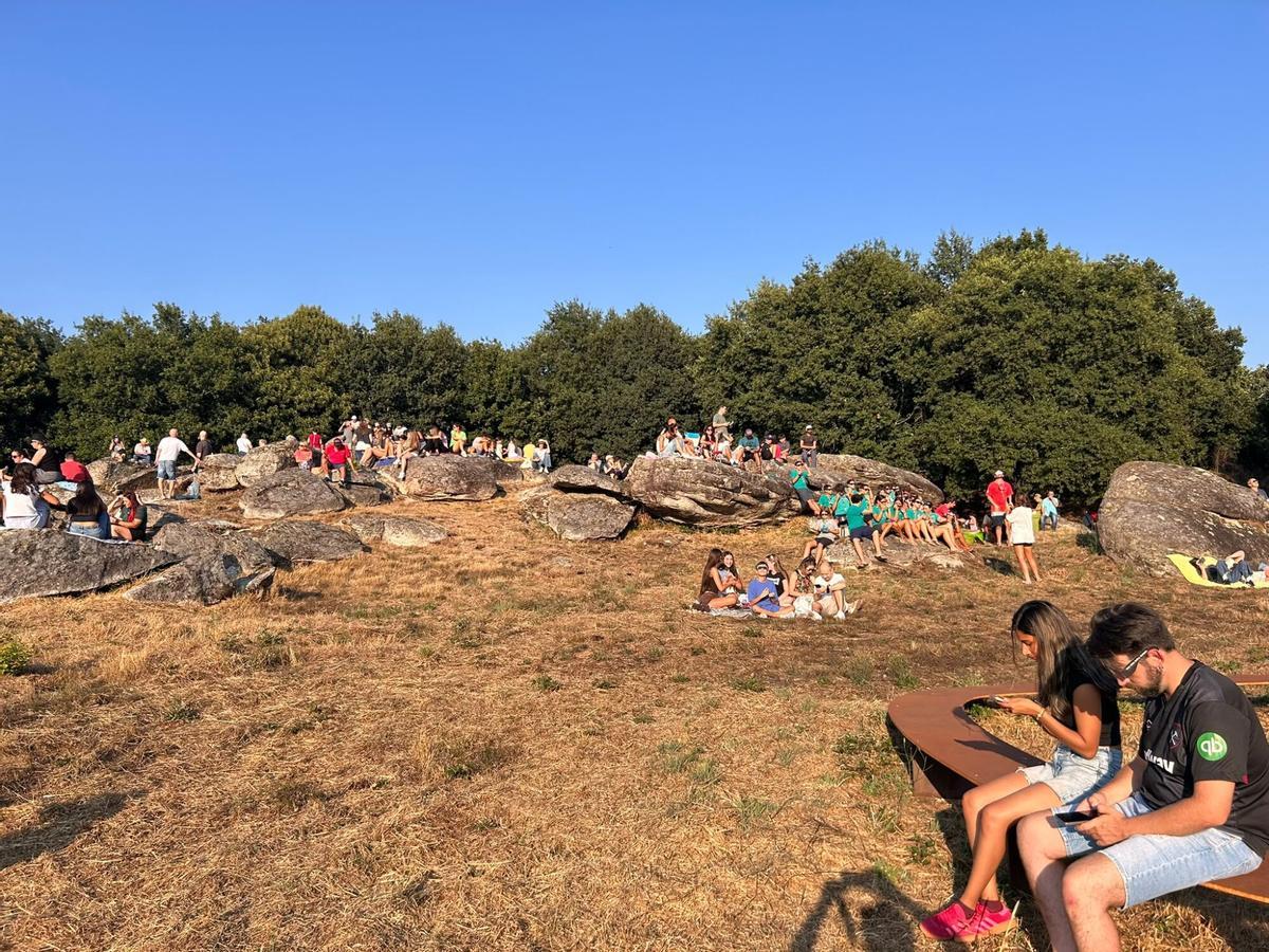 El eclipse desde la comarca del Deza, en imágenes El eclipse desde la comarca del Deza, en imágenes