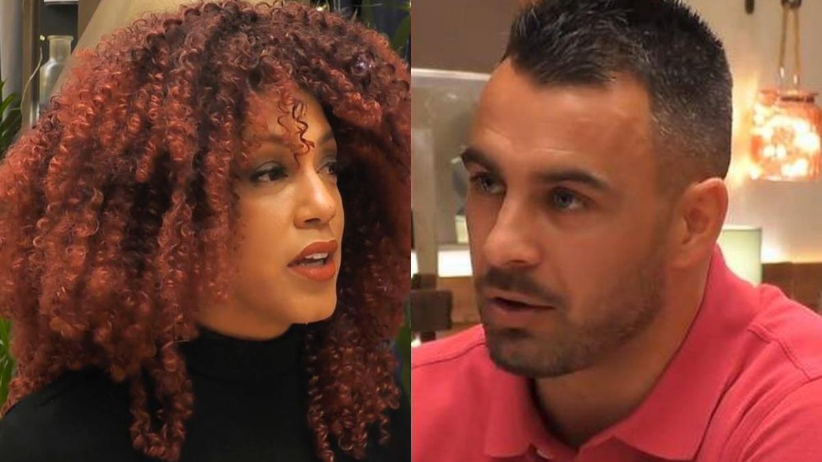 Alejandra y Rufino en 'First Dates'