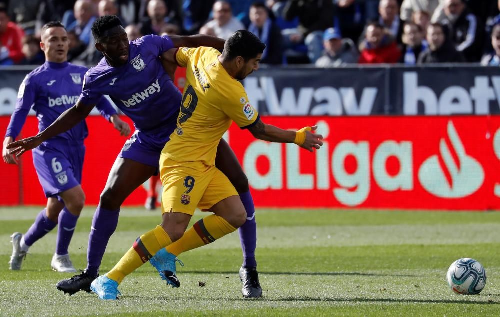 Leganés-Barça, en imatges