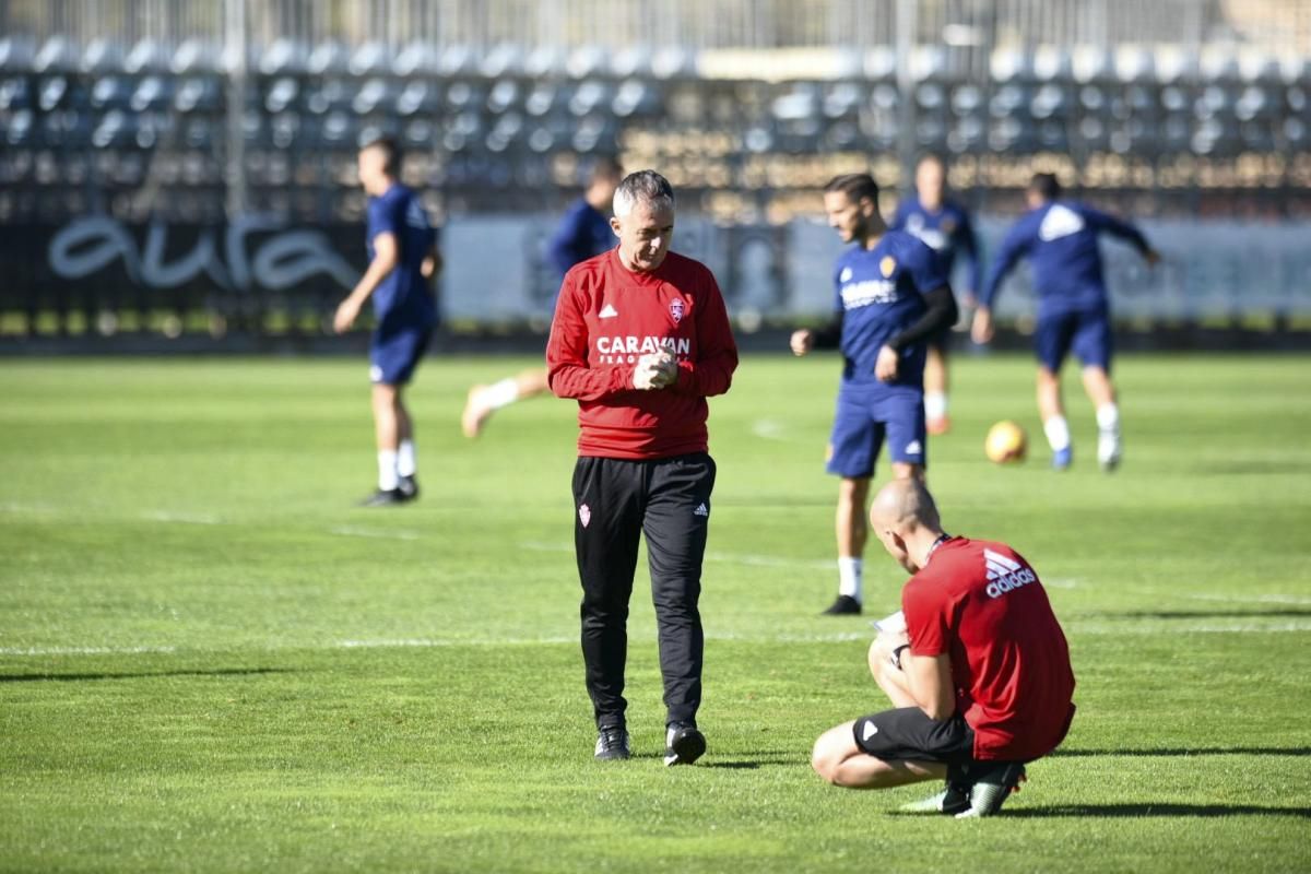 Estreno de Alcaraz como técnico del Real Zaragoza