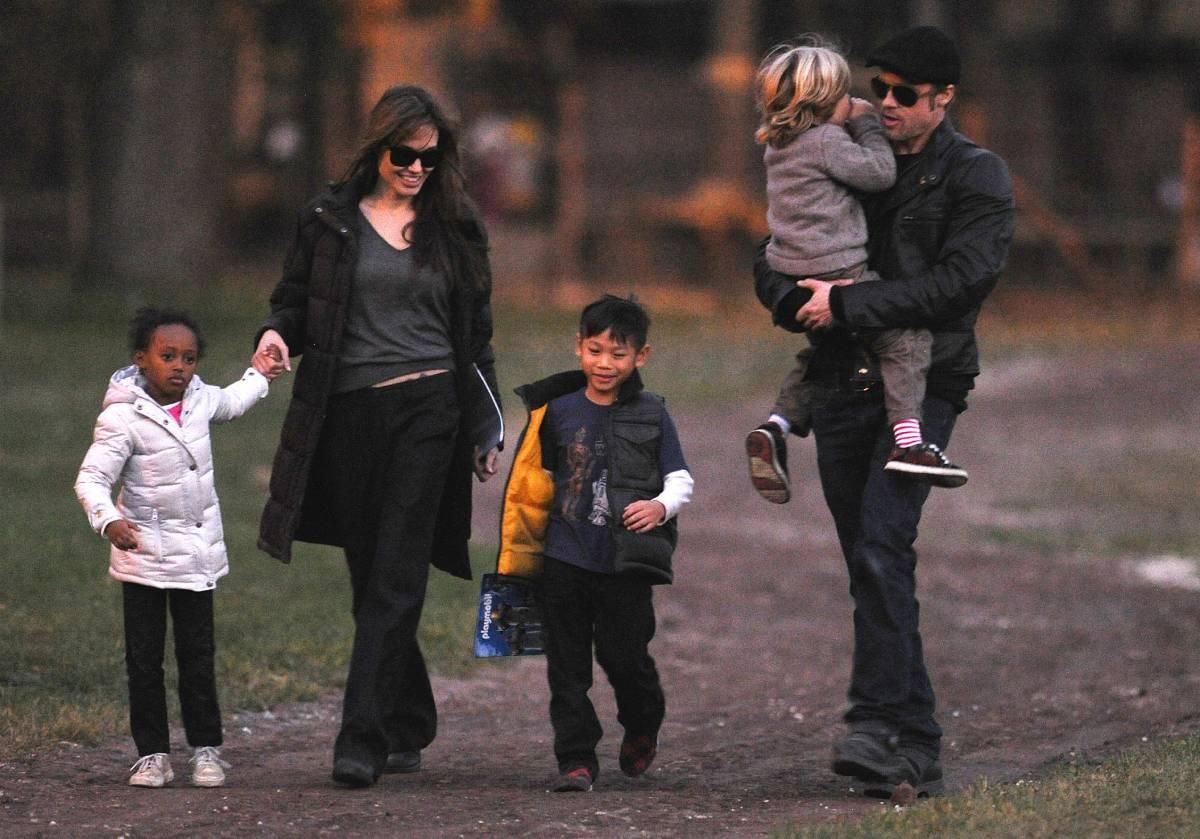 Durante el divorcio, los hijos de ambos se posicionaron a favor de Angelina, rechazando por completo a su padre