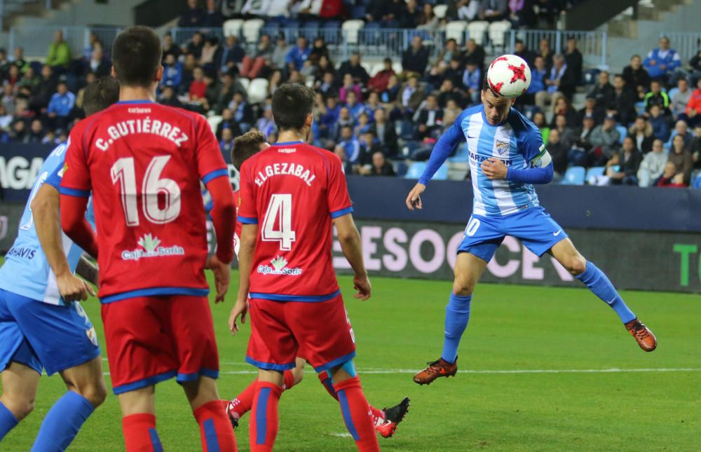 El conjunto blanquiazul se adelanta en el marcador pero no puede remontar la eliminatoria ante los sorianos