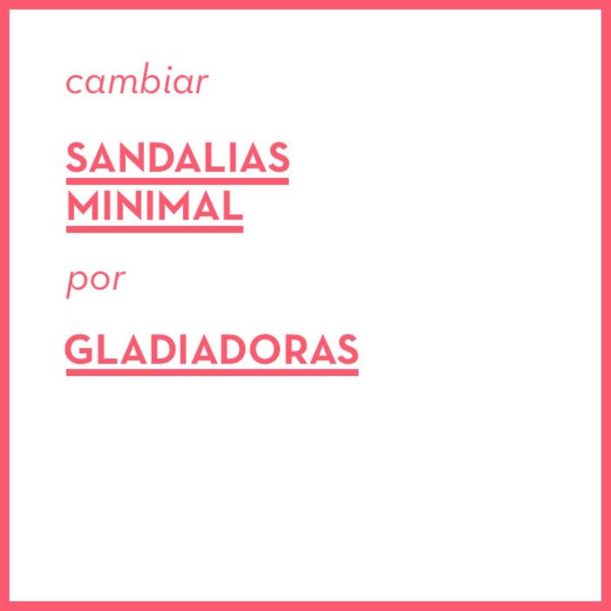 Sandalia Minimal - Gladiadoras