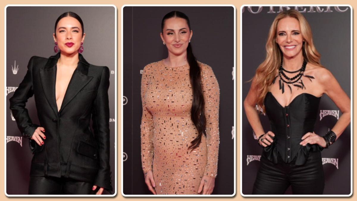 Blanca Paloma y Paula Vázquez, algunas de las caras famosas en el concierto de la Mala Rodríguez, anoche.