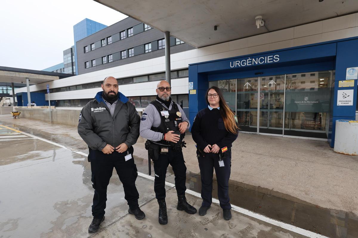 Jose Carlos Granda Martínez, guardia jurado del Hospital Can Misses de Ibiza