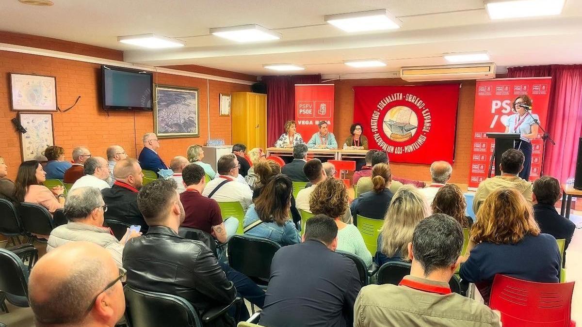 Comité comarcal del PSOE de la Vega Baja celebrado este sábado en Los Montesinos