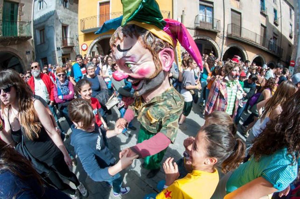 El circ va ser un dels temes recurrents de les activitats del Clownia.