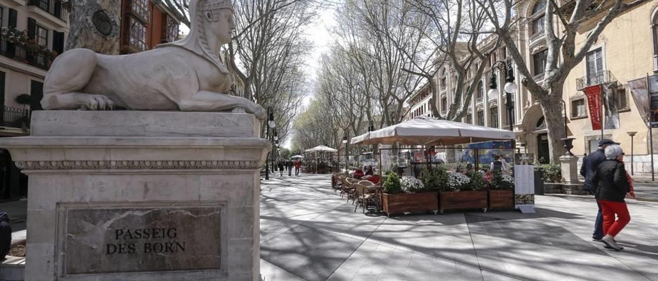 El nonagenario Ignacio Roca Buades vio acabar el paseo del Born.