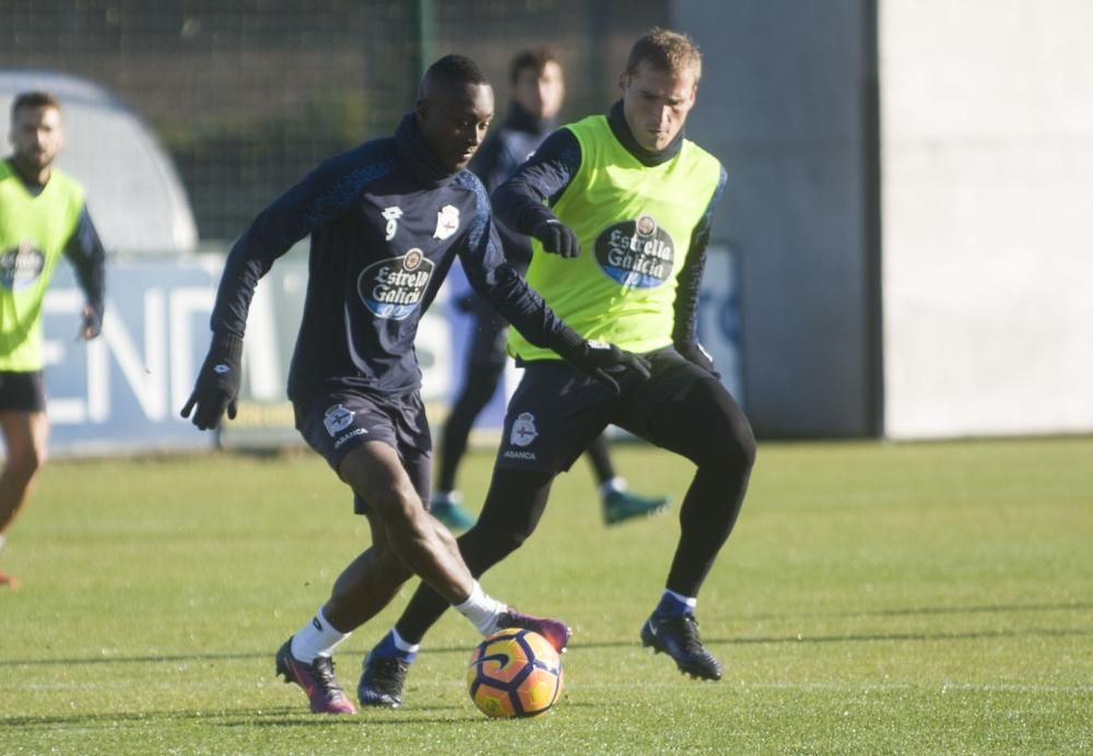 Última sesión antes del duelo ante Osasuna