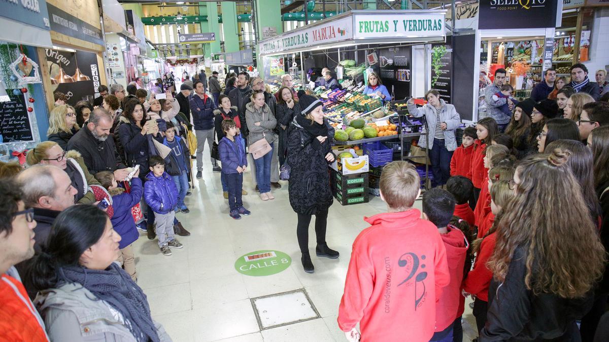 Los villancicos volverán a los mercados municipales.