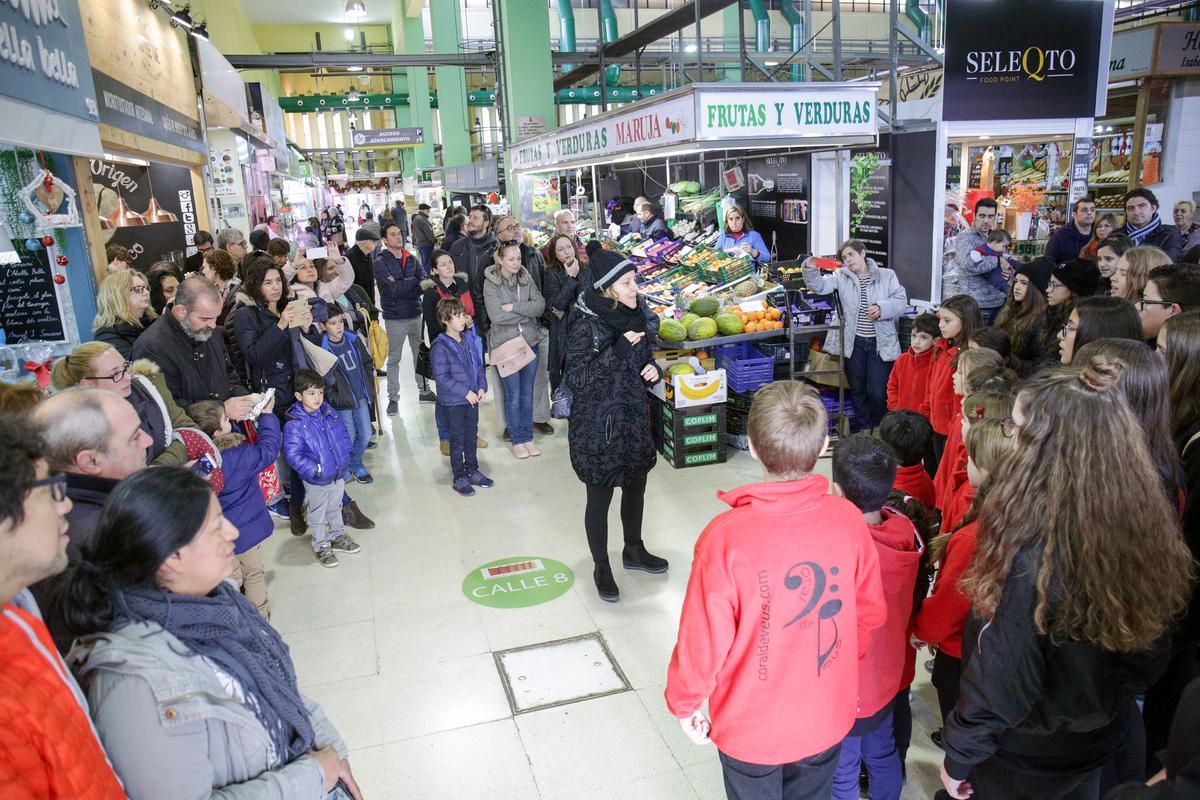 Los villancicos volverán a los mercados municipales.