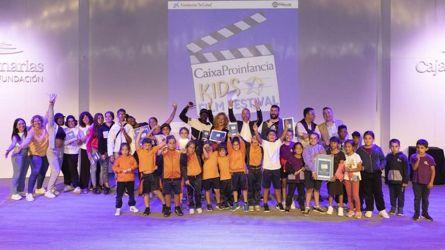 Ganadores CaixaProinfancia KIDS Film Festival. ed/lot