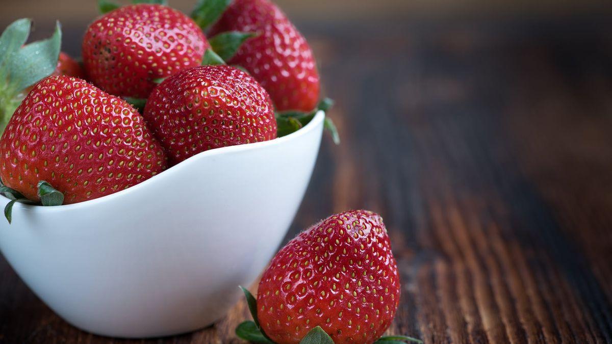 Las fresas ayudan a adelgazar durante la cena