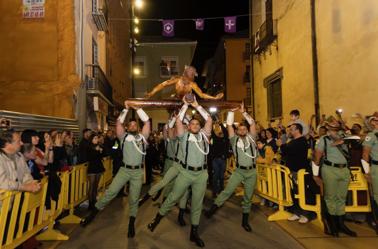 Imágenes del Jueves Santo de Gandia