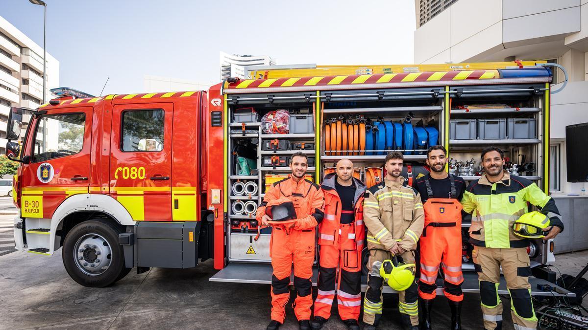 Algunas de las mejoras que se van a implementar en el Real Cuerpo de Bomberos de Málaga