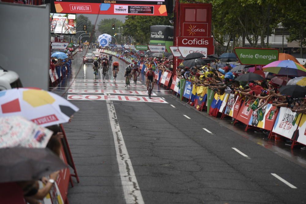 La Vuelta creua el Bages i l'Anoia