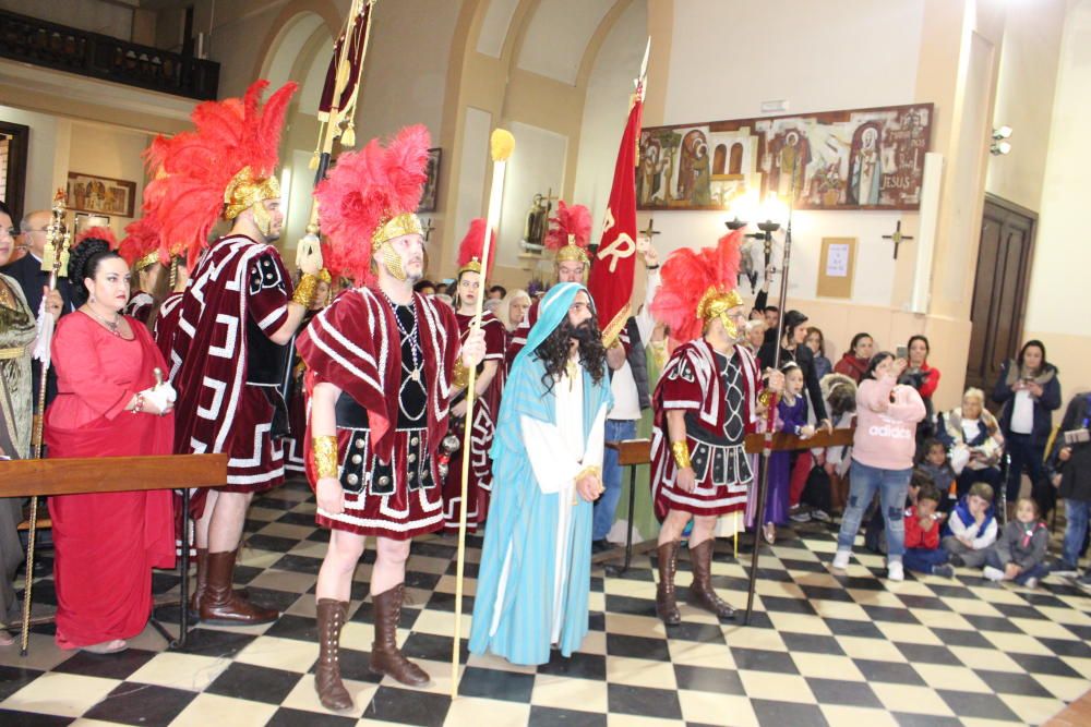 Acto de prendimiento y lanzada de los Longinos