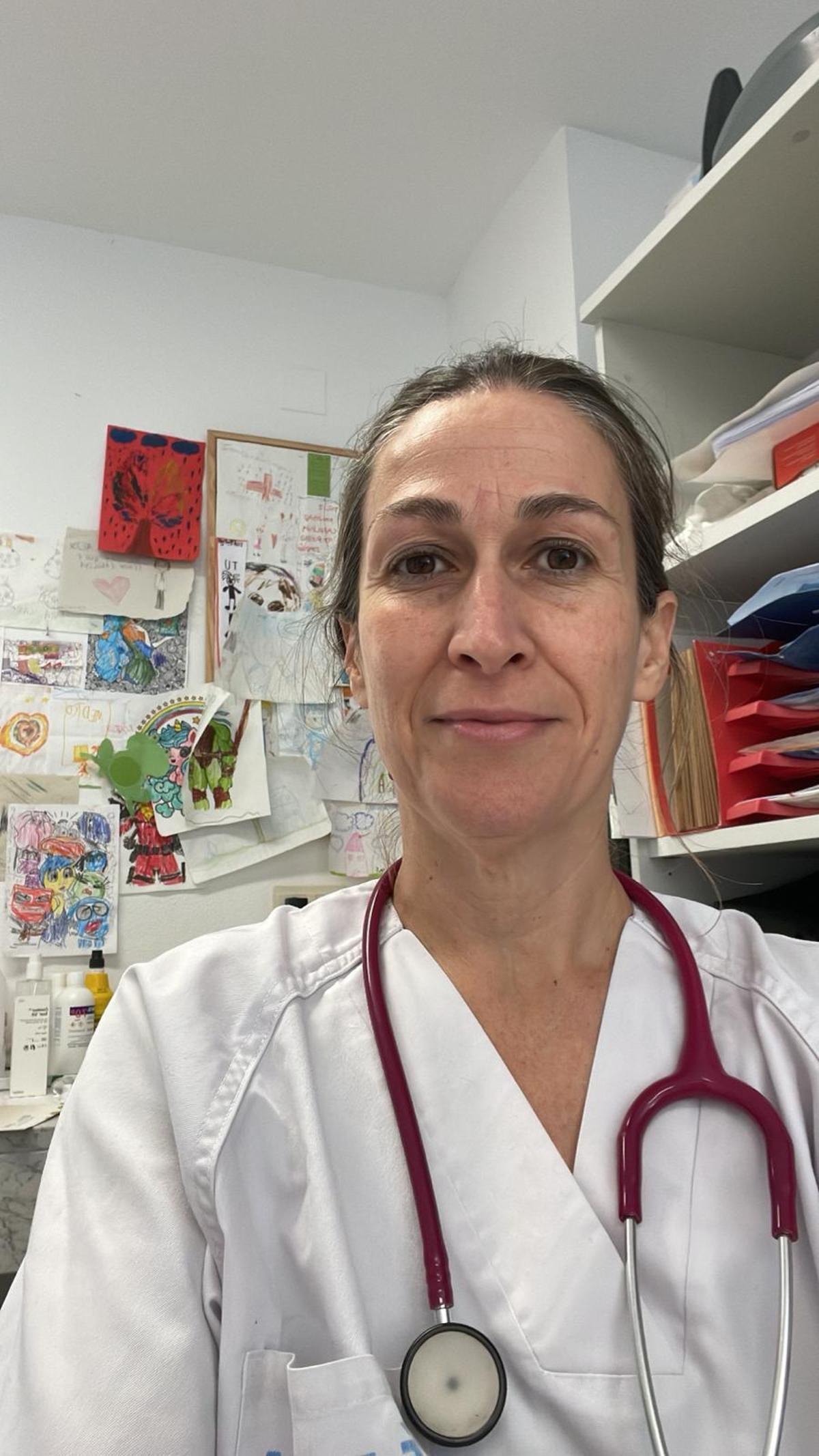 Carolina Torres, presidenta de la Asociación de Pediatría Extrahospitalaria